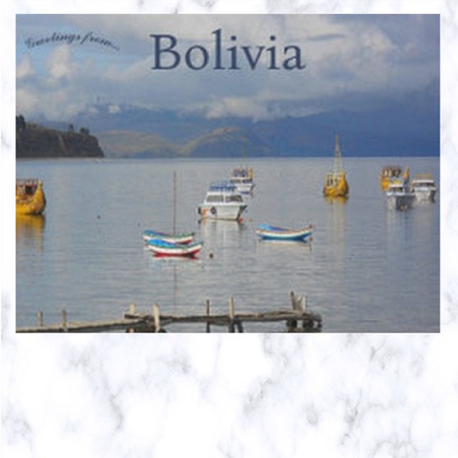 Boats in Bolivia Postcard (Creator Uploaded)