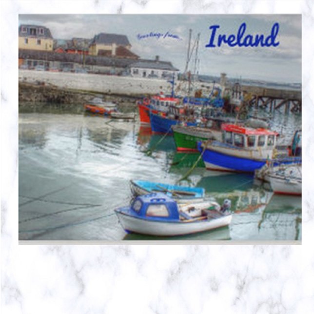 Boats in Cobh Cork Ireland Postcard (Creator Uploaded)