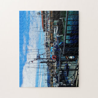Boats in dock jigsaw puzzle