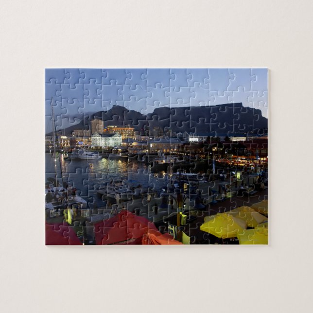 Boats in harbour, South Africa Jigsaw Puzzle (Horizontal)