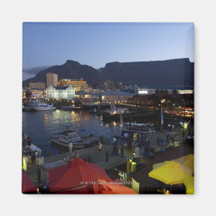 Boats in harbour, South Africa Magnet