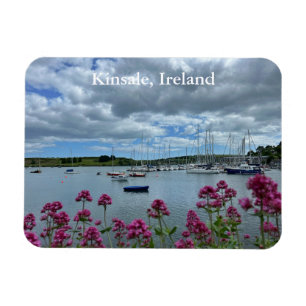 Boats in the harbour in Kinsale, Ireland  Magnet