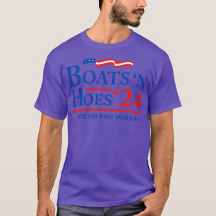 Boats n Hoes 2024 Election T-Shirt