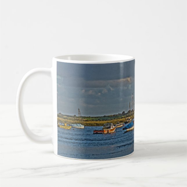 Boats on a Mug (Left)