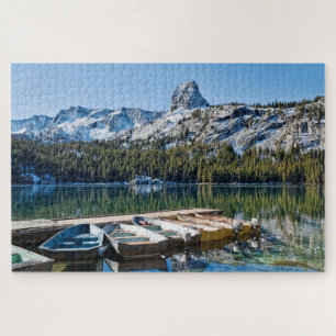 Boats on Dock Jigsaw Puzzle