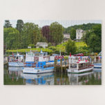 Boats on Lake Windermere, Cumbria, England Jigsaw Puzzle<br><div class="desc">Boats on Lake Windermere,  Lakes District,  Cumbria,  England</div>