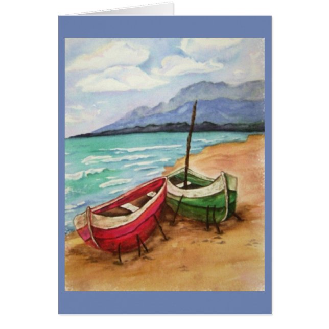 BOATS ON THE BEACH (Front)