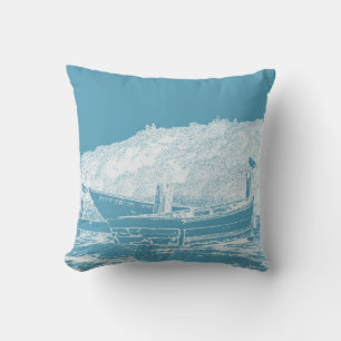 Boats on the Beach Cushion