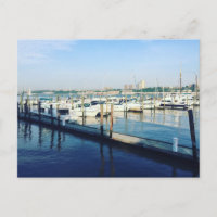 Boats on the Hudson NYC New York Photo Postcard
