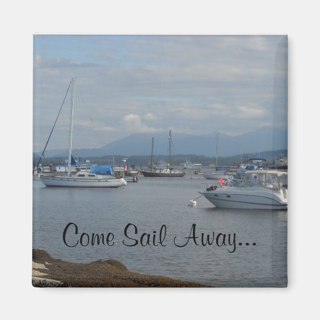 Boats on the Ocean Magnet (Front)