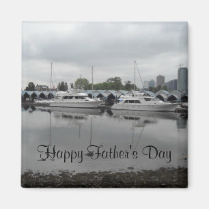 Boats on the Water Magnet