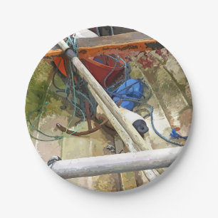 BOATS PAPER PLATE