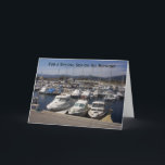 Boats Personalised Son Birthday Card<br><div class="desc">Greeting card boats son birthday card. Customise this birthday card with any text then have it printed and sent to you or instantly download it to your mobile device. Should you require any help with customising then contact us through the link on this page. Marina personalised son birthday card that...</div>