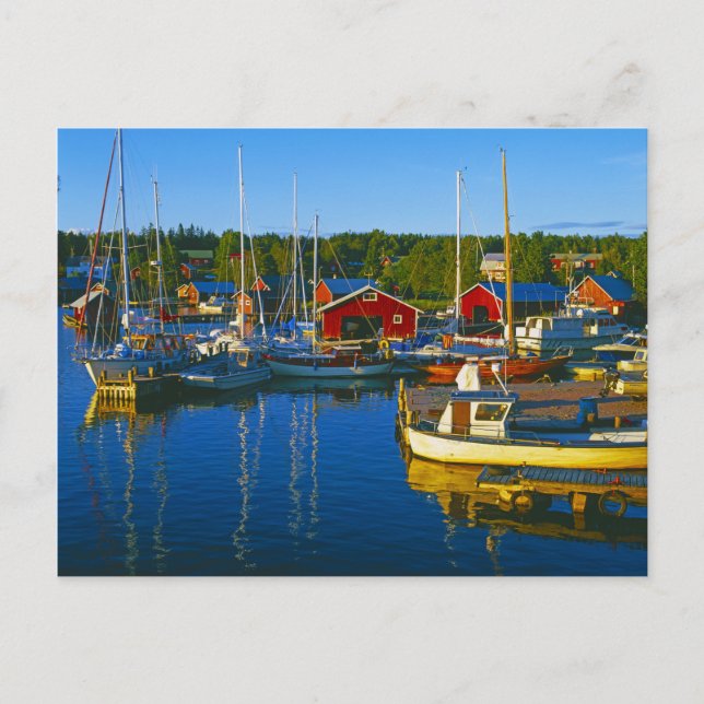 Boats Postcard (Front)