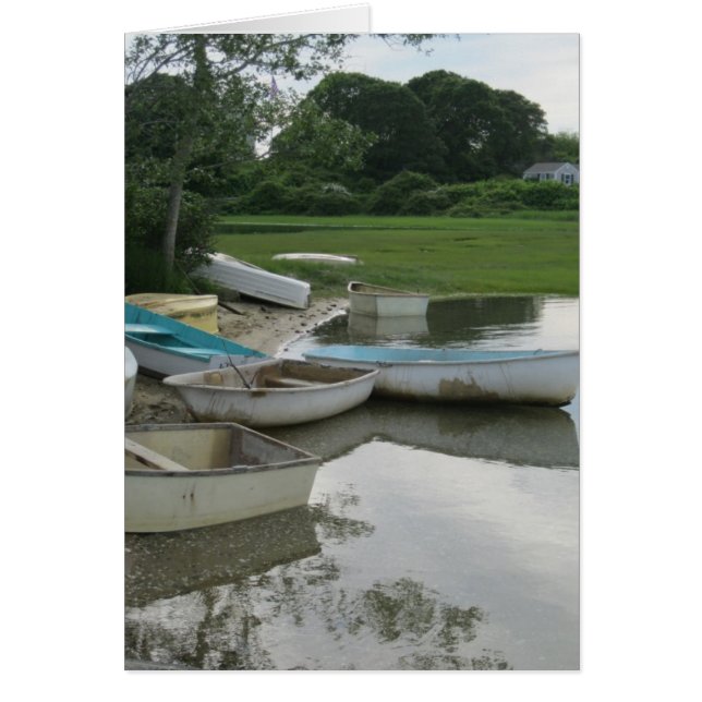 "Boats Scattered on the Shore" (Front)