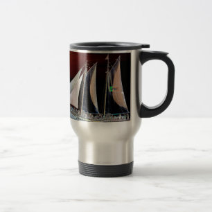 Boats under Sail Travel Mug