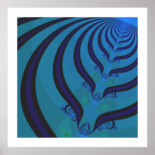 Boat's Wake Poster