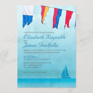 Boats Wedding Invitations
