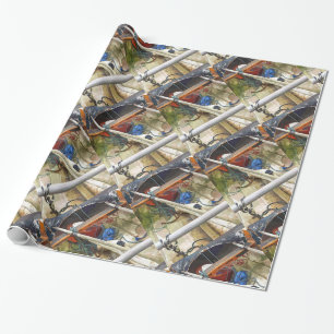 BOATS WRAPPING PAPER
