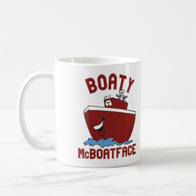 Boaty McBoatface Coffee Mug (Left)