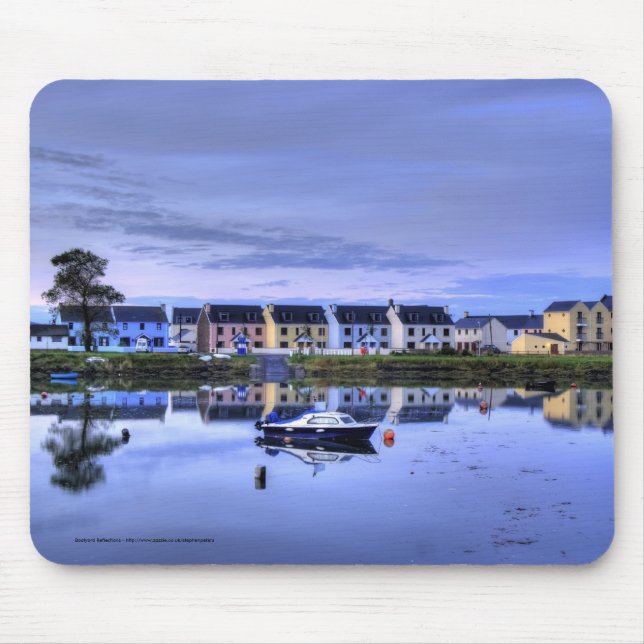 Boatyard Reflections Mouse Mat (Front)