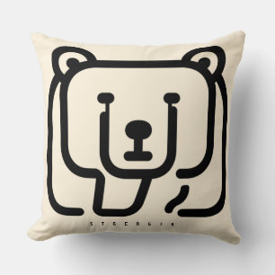 BOAZ Bear – Strength Icon Cushion