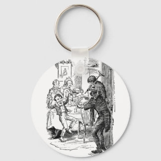 Bob and Tiny Tim Key Ring