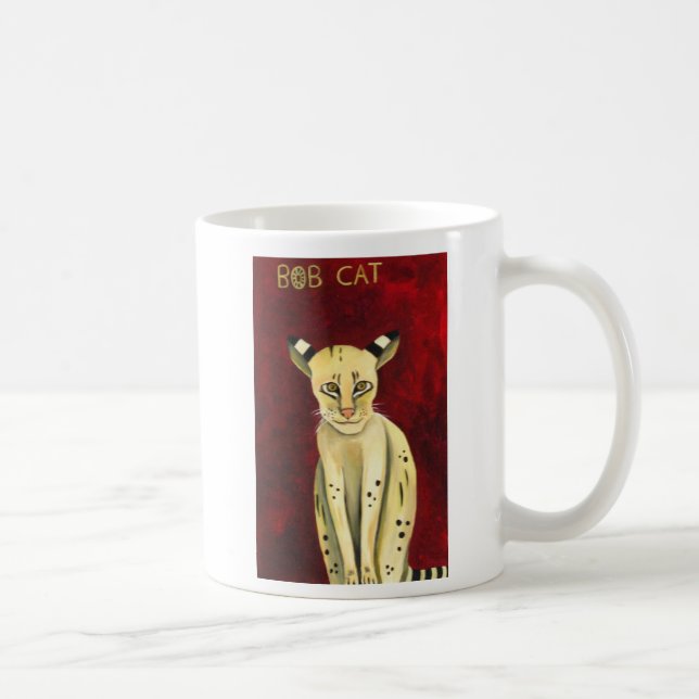 Bob Cat Coffee Mug (Right)