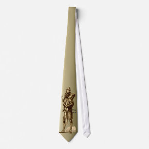 Bob Cratchit and Tiny Tim Christmas Carol Tie