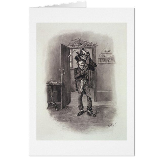 Bob Cratchit and Tiny Tim, from 'Charles Dickens: (Front)