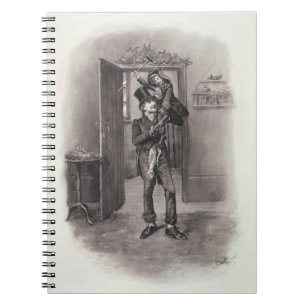 Bob Cratchit and Tiny Tim, from 'Charles Dickens: Notebook