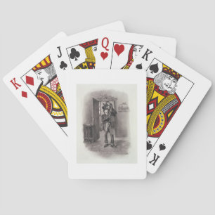 Bob Cratchit and Tiny Tim, from 'Charles Dickens: Playing Cards