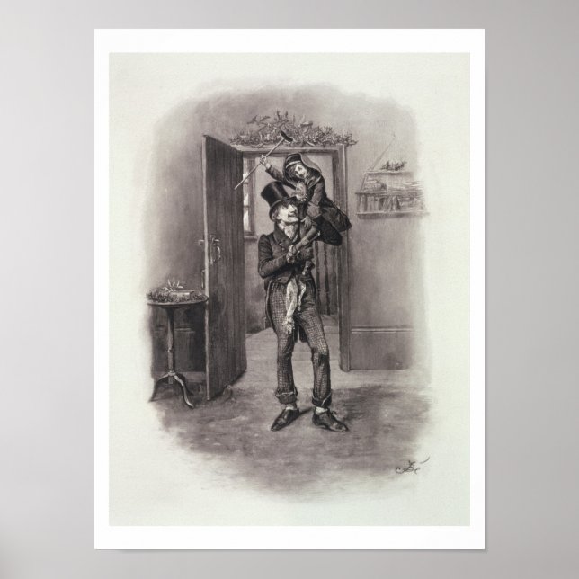 Bob Cratchit and Tiny Tim, from 'Charles Dickens: Poster (Front)