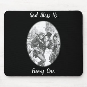 Bob Cratchit Tiny Tim A Christmas Carol Mouse Mat