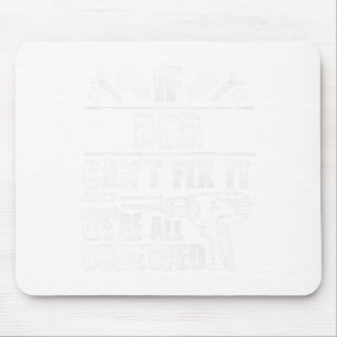 Bob Gift Name Fix It Funny Birthday Personalised D Mouse Mat