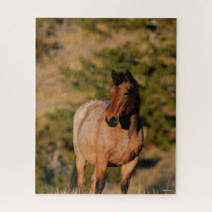 Bob Langrish   Mustang Horse Standing Jigsaw Puzzle