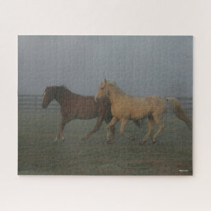 Bob Langrish   Tennessee Walking Horses Running Jigsaw Puzzle