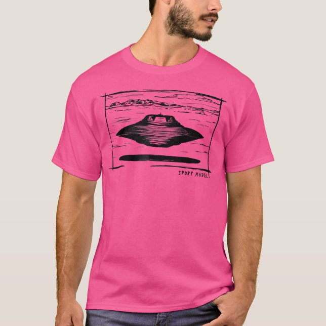 Bob Lazar Sport Model Uap  Ufo T-Shirt (Front)