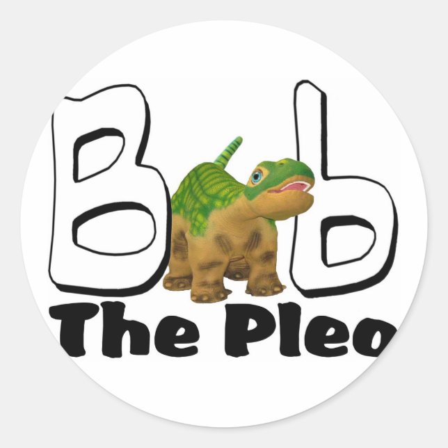 Bob Logo Classic Round Sticker (Front)