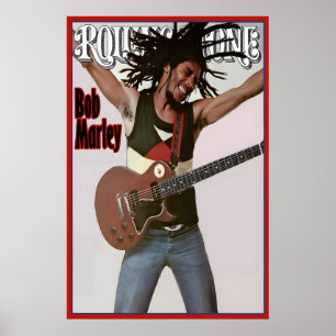Bob Marley 1976 Rolling Stone Magazine Cover Poster