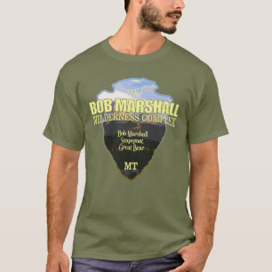 Bob Marshall Wilderness Complex (arrowhead) T-Shirt