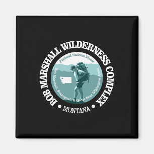 Bob Marshall Wilderness Complex Funny Climbing, Ca Magnet