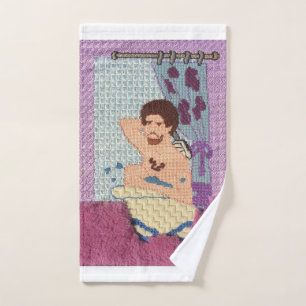 Bob Ross Takes A Bath Towel