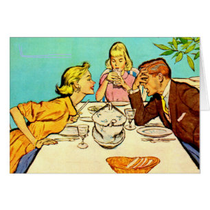 Bob’s had it with June’s dinner chatter