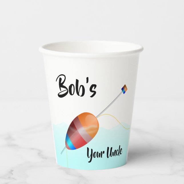 Bob’s Your Uncle Paper Cups (Front)