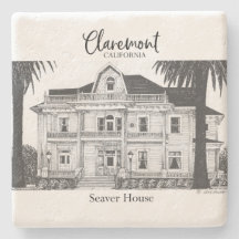 Bob Smith Claremont Collection - Stone Coaster