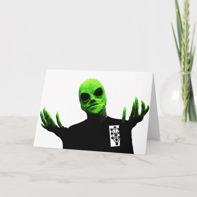 Bob Spreads the Violence greeting card (Front)