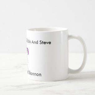 bob steve and shannon, Steve, Bob, and Shannon,... Coffee Mug