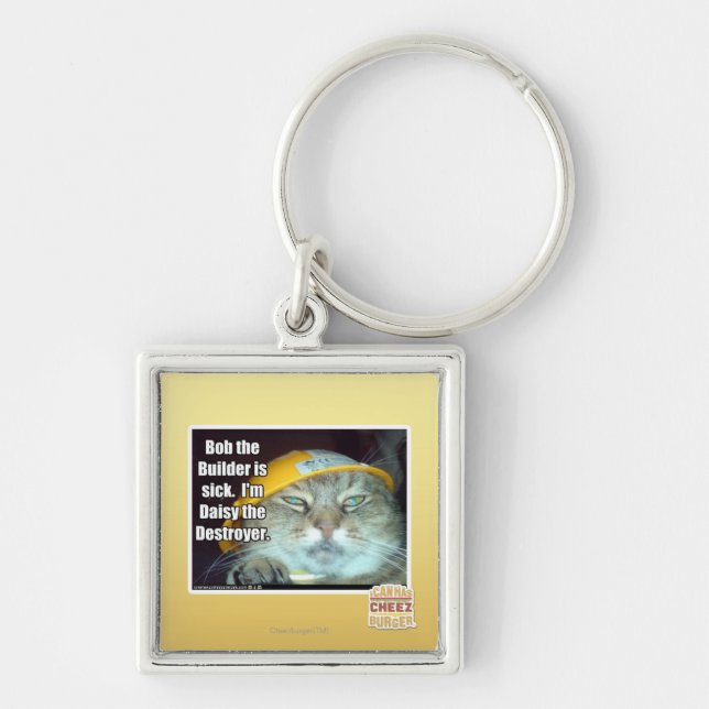 Bob the Builder is sick Key Ring (Front)