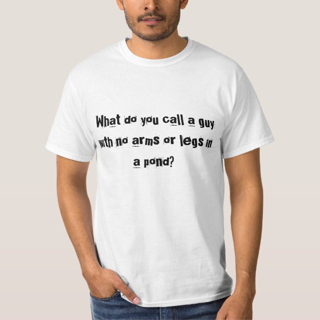 Bob the MANequin t-shirt (Front)